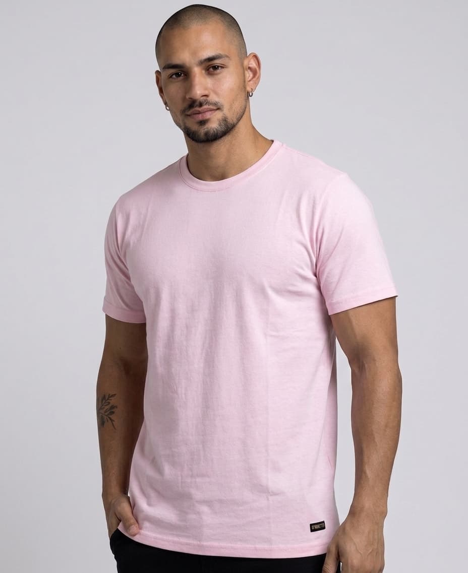 Camisa Básica no Suedine